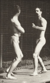 Plate 339 Boxing, open hand — figure reference